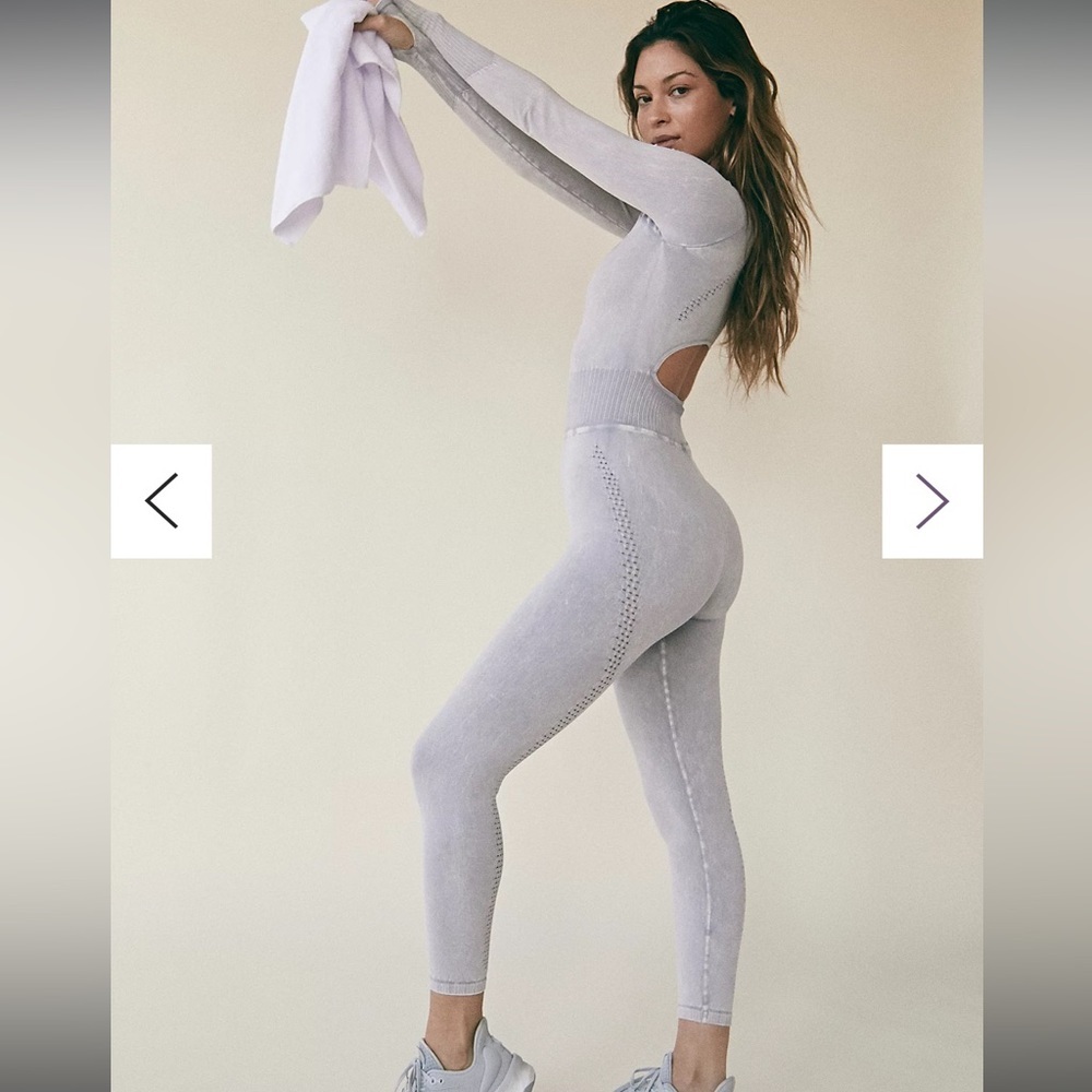 Free People Good Karma Long-Sleeve Onesie - Picture 2 of 9